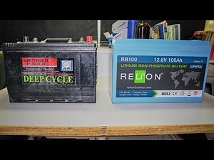 Lead Acid VS Lithium. Pros and Cons // How to replace old RV 12 volt systems with new Batteries.