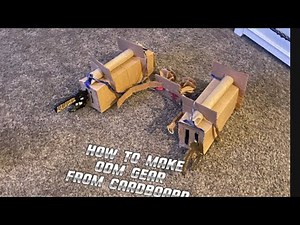 How to make ODM gear from cardboard￼
