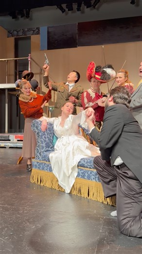 3K views · 17 reactions |  Cast photo chaos, Moon Over Buffalo...