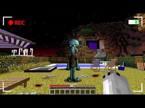 ¿¡APARECE CALAMARDO.EXE EN MI CASA!? | MINECRAFT