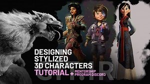 Designing Stylized 3D Characters | TUTORIAL (EN-PT)