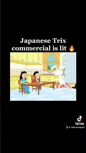 Japanese Trix Cereal commercial