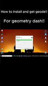 How to install and get geode on geometry dash!! #geometrydash #capcut #gdupdate #gd