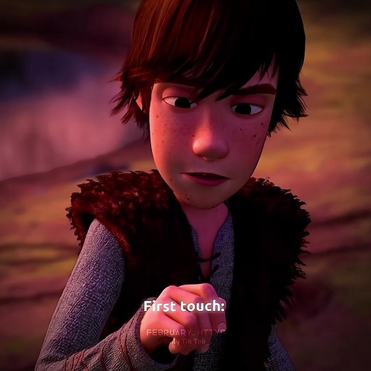 Toothless and Hiccup's Heartfelt Journey | First Touch Scene