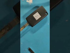 How to change the key cover on a Citroen C4