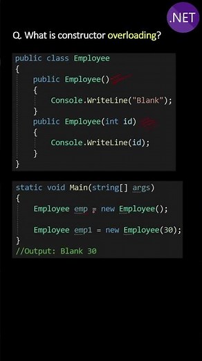 What is Constructor overloading ?