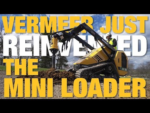 A Vermeer mini loader like you've never seen before
