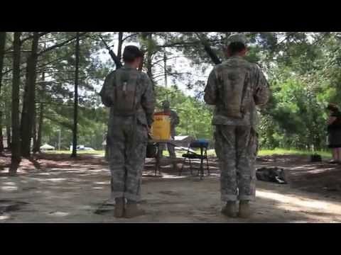 Manual of Arms at Drill Sergeant School Fort Jackson, SC