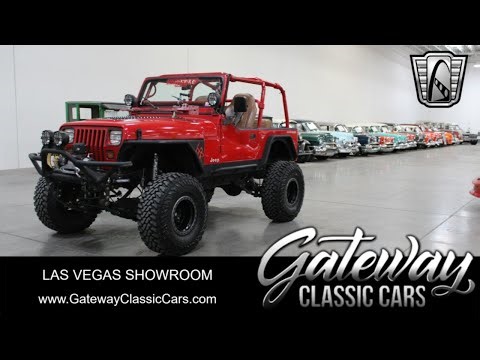 1995 Jeep Wrangler #1375-LVS Gateway Classic Cars of Las Vegas