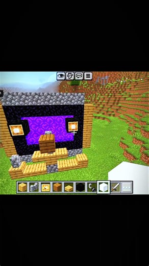 Hidden Portal Revealed 👀#minecraft#shorts