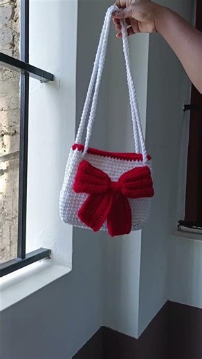 cutest crochet bag 😍😍😍😍#crochetbag #crochet #handmade