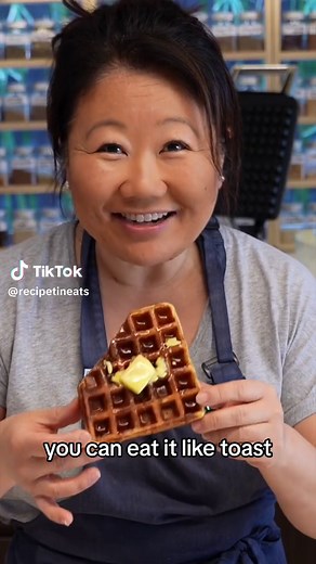 Crispy and Fluffy Waffle Recipe | Homemade Waffles