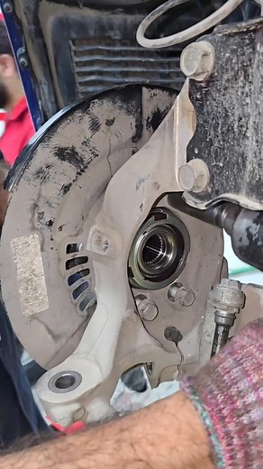 Nissan maxima front bearing noise fixed replacement guide #automotive #mechanic #usa🇺🇸 | Auto tech work