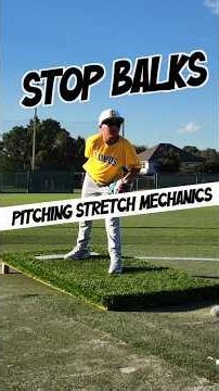 STOP balks with proper pitching steps. #baseballerz #basebroz #baseballpitching
