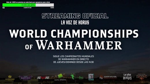 🏆 CAMPEONATOS MUNDIALES DE WARHAMMER 🏆 Día 2: Raven VS Folger Pyles, el vigente campeón del mundo