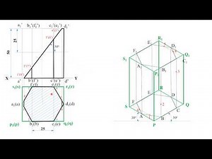 Isometric Projection - Truncated Prism