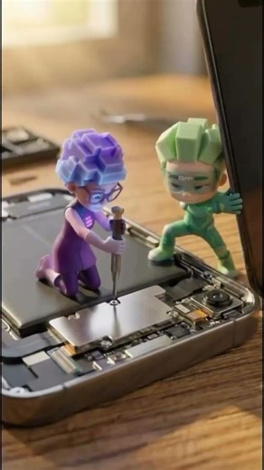 iPhone ke andar ki choti duniya: Meet the Micro-Fixers! 📱🛠️