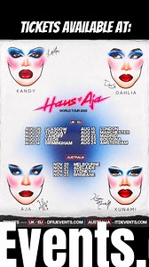 107K views · 2.2K reactions | HAUS TOUR LOADING........ our very first ever world tour is finally just a few weeks away and we are so excited to meet you all! 勺❤️李 Tickets are available at DFIUEvents.com | Kandy Muse | Facebook