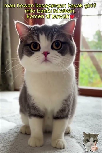 Milo lagi galau? #Milo #KucingLucu #Gemes #Shorts #Meow #Fypシ #CuteCat