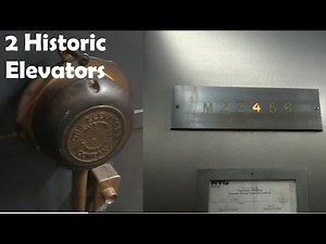 Two Beautiful Historic Elevators at 255 5th ave in NYC with Machine Room!