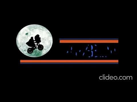 The Shark Eating a Elliott and E.T. on the Bike Amblin Entertainment Death Logo Clideo Reversed