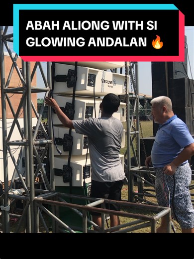 Abah Aliong Mempersembahkan Si Glowing SPL Audio