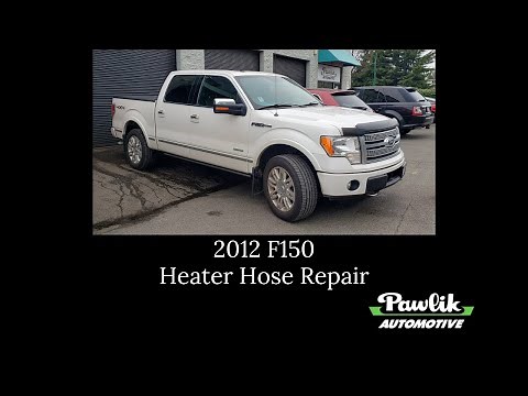 2012 F150, Heater Hose Repair