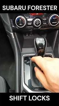 The Emergency Shifter Hack Every Subaru Owner Needs #Subaru #DIY #CarTips