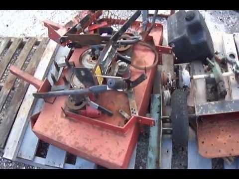 building a pull behind 60 inch mower