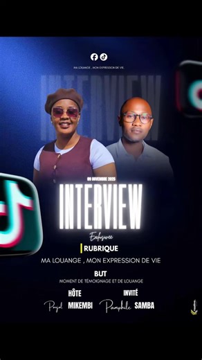 Une voix, une foi, un témoignage. Pamphile Samba RDV immanquable. #cbe Sous- Section CBE Mayangui Ma Louange, mon expression de vie Aucun droit sur la musique. | Mikembi Poujol