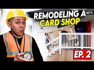 Building the Ultimate Card Shop in 72 Hours! 🏠