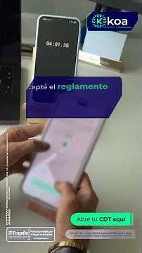 ¿Cómo abrir un CDT Digital KOA en minutos?