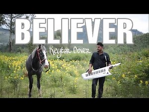 Imagine Dragons - Believer | Keytar Cover by Ajay Anto | roland ax edge
