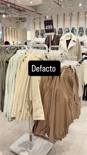 ‎وفر مع سمر‎ on Instagram‎: "‏Defacto promo codes ‏CD45 ‏CD67 ‏CD68 ‏DEFA81 ‏DC98 #waffarwithsamar #fyp #shopping #explore #viral #video #defacto #defactoegypt"‎