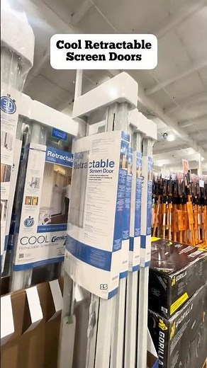 Cool Retractable Screen Door at Costco! 🚪🌿✨