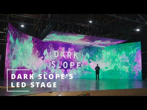 Dark Slope's LED Stage