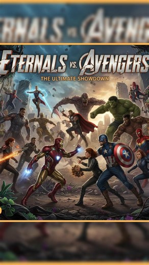 Eternals vs Avengers 😨 | Kaun Jeetega? Full Power Breakdow!🔥 #EternalsVsAvengers #marvelshorts