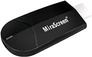 4K/1080P Wireless Display Adapter, SmartSee Screen Mirroring Casting from iOS Android Phone Laptop to TV Projector HD Display, Dual Core Streaming Device Support Miracast Airplay DLNA