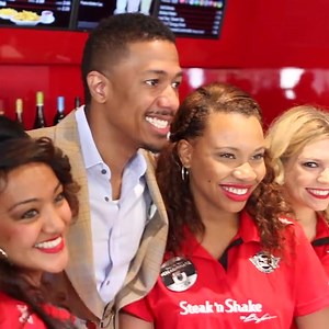 16K views · 324 reactions | Actor, entertainer, musician and…milkshake connoisseur? We're so happy Nick Cannon made it to our Grand Opening in Santa Monica! #SNSCali #SNSCoast2Coast | Steak 'n Shake | Facebook
