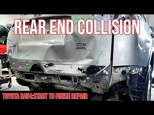 Toyota RAV4 Rear-End Collision Repair: From Start to Finish
