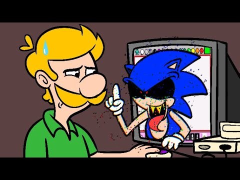 SONIC.EXE Takes over Mario Paint | Stream Highlight