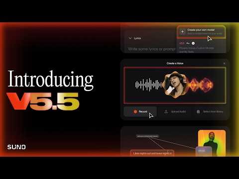 Suno v5.5 is Here: Make Music With YOUR Voice & Custom Models!