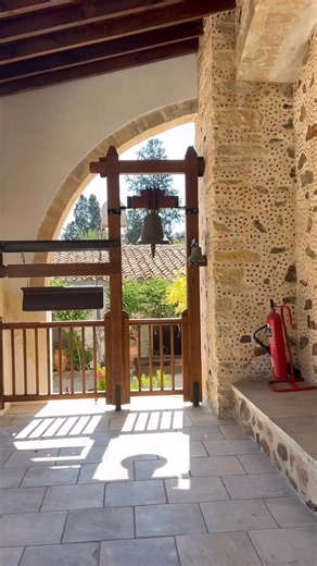 The beautiful monastery of Agia Thekla in Mosfiloti village 🇨🇾🤎 | InCyprus