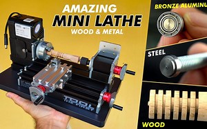 [搬] Daniele Tartaglia [机械]mini车床木工金属加工