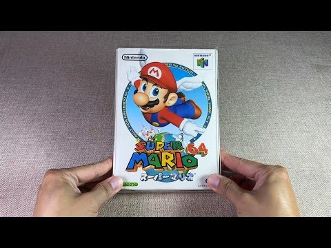 Super Mario 64 unbox and play (Nintendo 64)