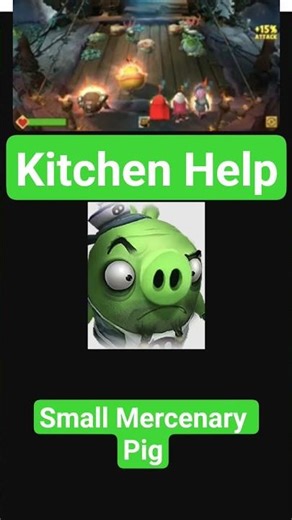 Angry Birds Evolution: Kitchen Help & Pirate