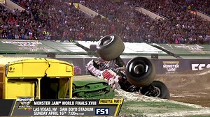 See what everyone is talking about. Monster Jam World Finals XVIII Freestyle Part 1 on FS1. TV details ➡️ www.monsterjam.com/tv | Monster Jam