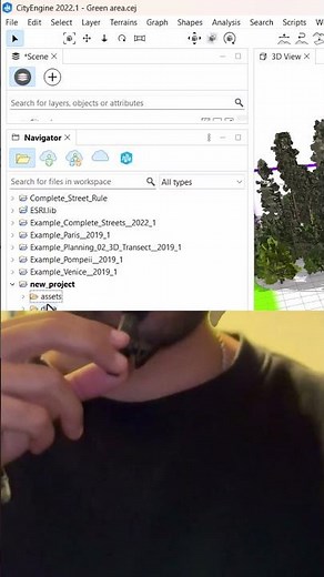 CityEngine Asset Folder | نظم فولدرها توی پروژه‌های شهری