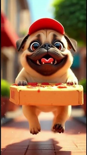 ¡El Pug Más Gracioso de Internet! 🐶 #shorts