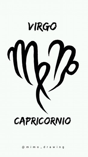Dibujo del símbolo de Virgo: Arte y Creatividad